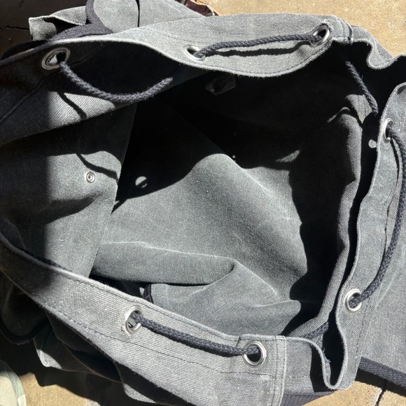 Vintage 90\'s Universal Studios Expedition Canvas Backpack Adventure Bag